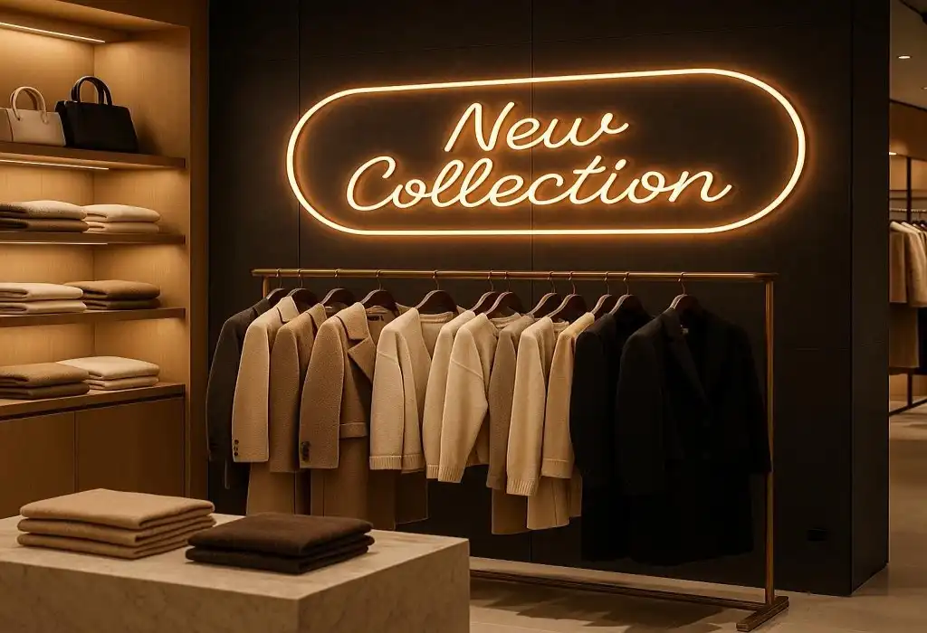 Flexible Neon Tube Lighting for Retail Stores