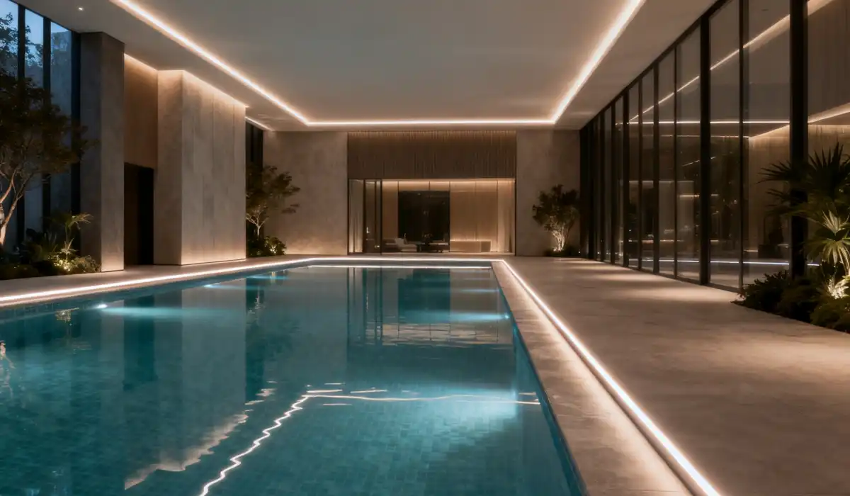 LED Neon Rope Lights in Hotel Design