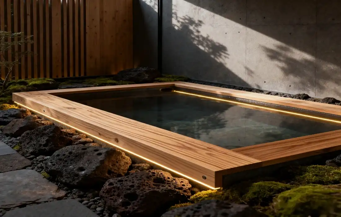 LED Neon Flex Swimming Pool Application