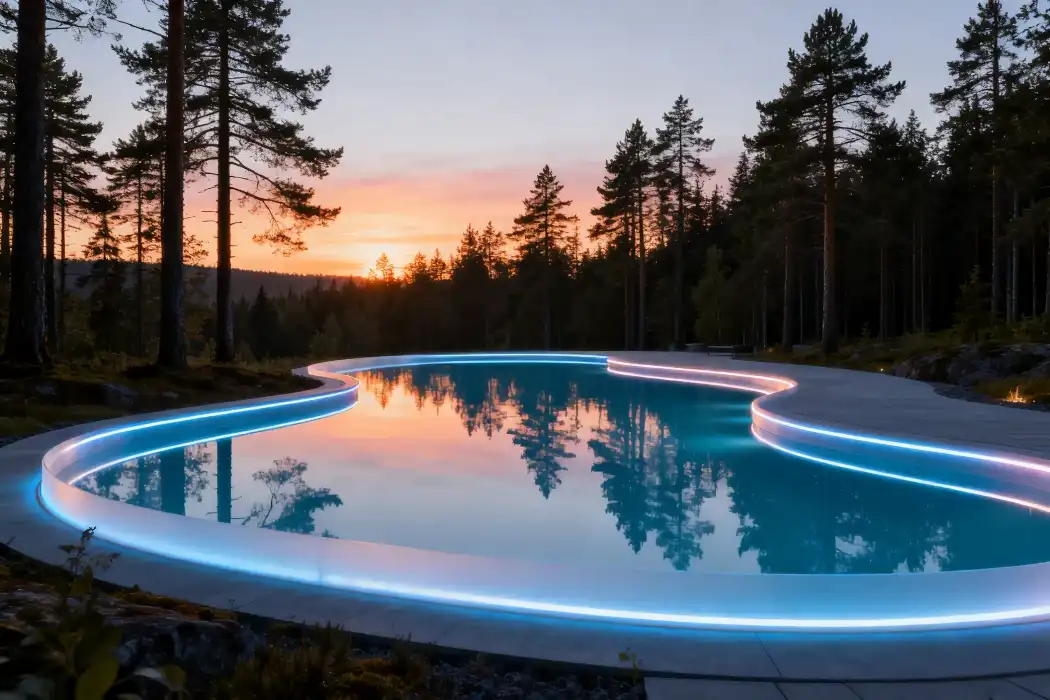 Color Changing Swimming Pool LED Neon Flex Color Changing Swimming Pool LED Neon Flex