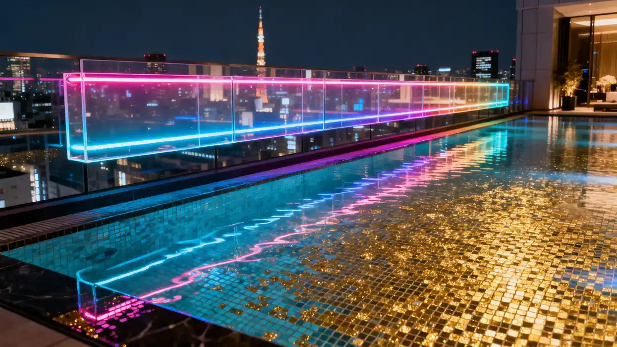 Swimming Pool LED neon flex strip light