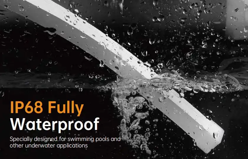 IP68 Fully Waterproof Swimming Pool LED Neon Flex UC LED