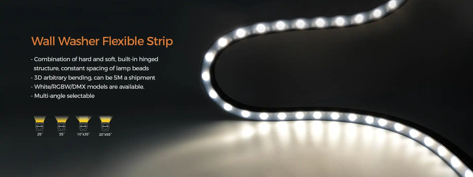 3D Flexible LED Wall Washer Series UC LED 3D Flexible LED Wall Washer Series UC LED