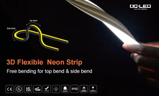 Toppleverandører av LED Neon Flex-lys i Shenzhen for kjøpere av EU-belysning