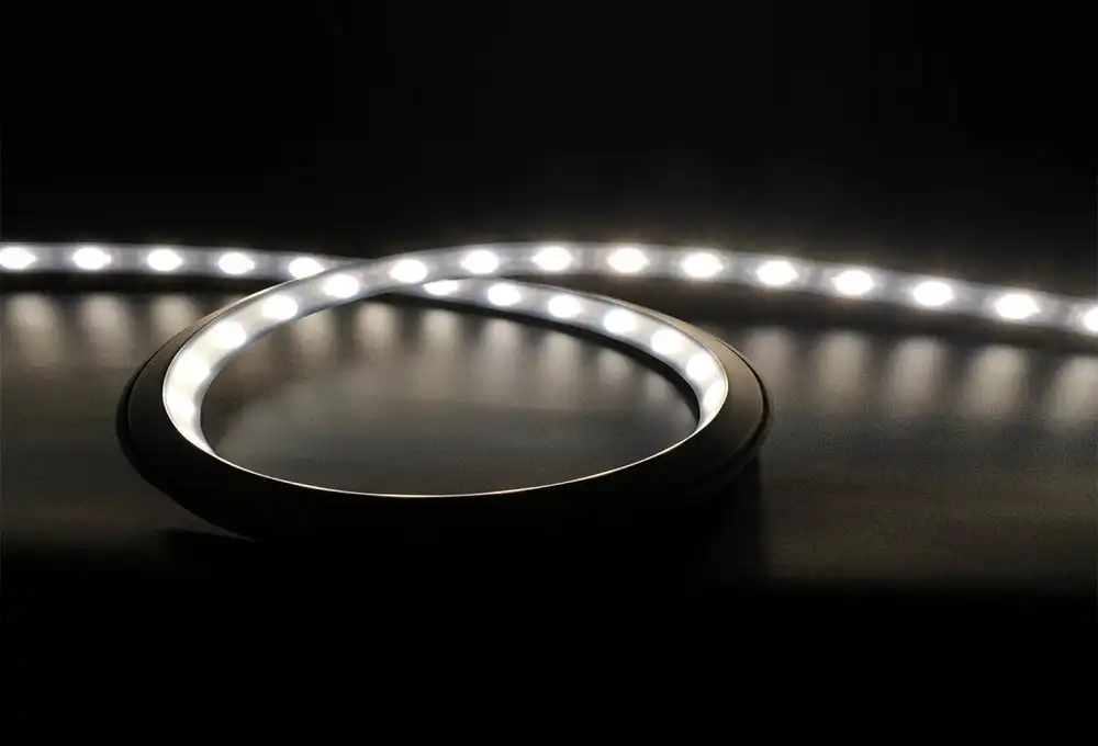 How to install flexible wall washers on curved or irregular surfaces?